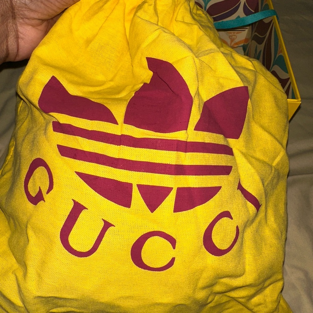 Gucci x Adidas Brown and Gold Hat - Picture 4 of 4